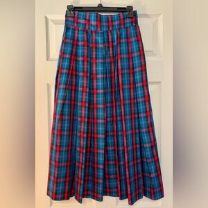 Vintage 90s Bryn Connelly plaid skirt sz 6